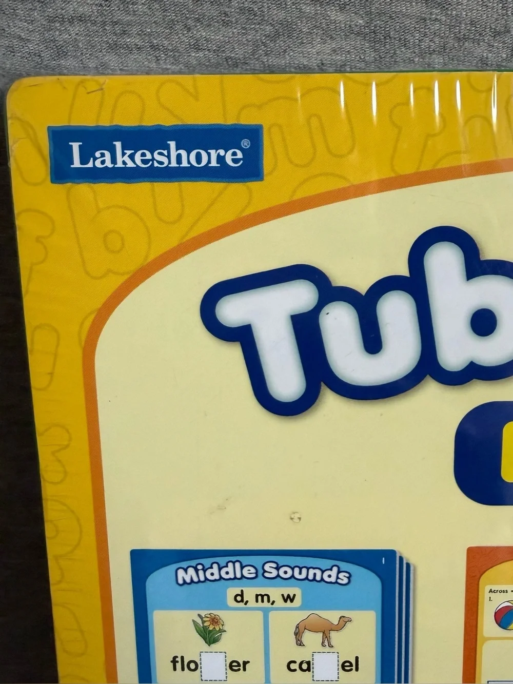 Lakeshore Tub O' Letters Practice Cards set HH112 Ages 5+ Early Literacy Phonics
